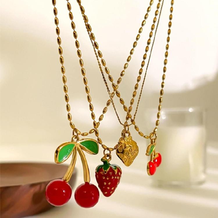 Elegant Pendant Necklace Adjustable Chain Lightweight Jewelry for Girls Birthday Gift Temperament Clavicular Chain