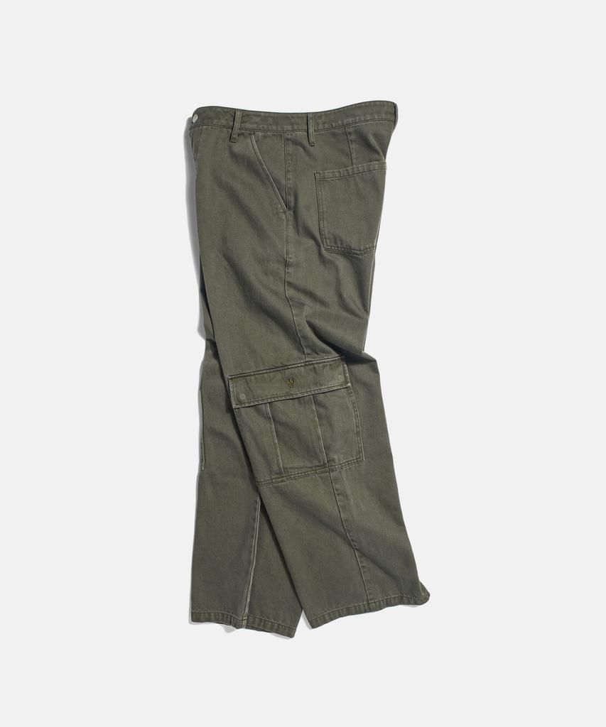 FIDO DIDO Fd Washed Cargo Pants Olive