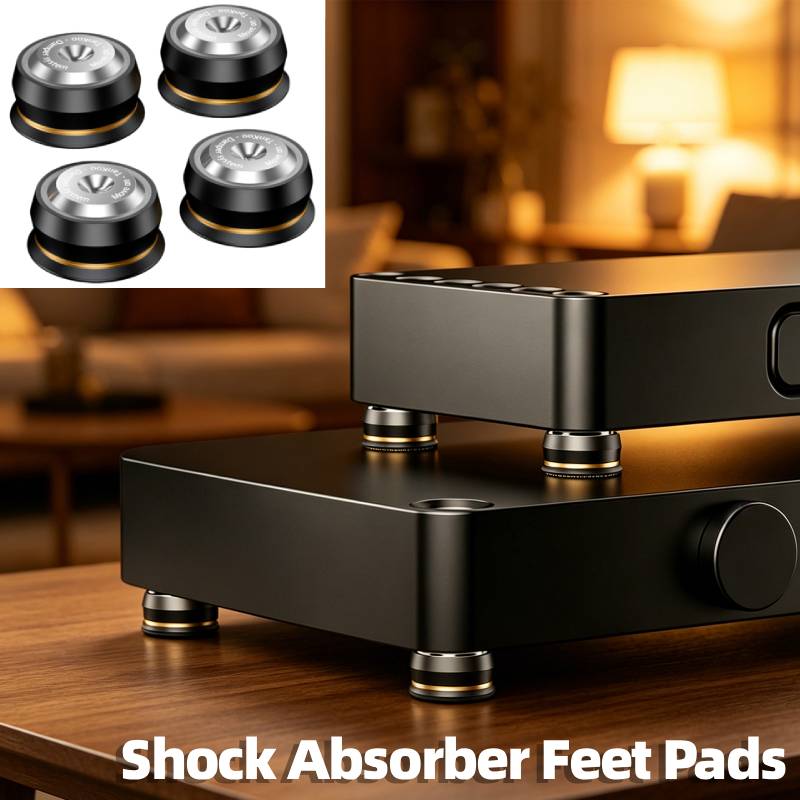 1-4Pcs Speaker Spike Floor Protectors Stainless Steel Audio Isolation Feet Universal for Subwoofer CD DVD Amplifier Turntable