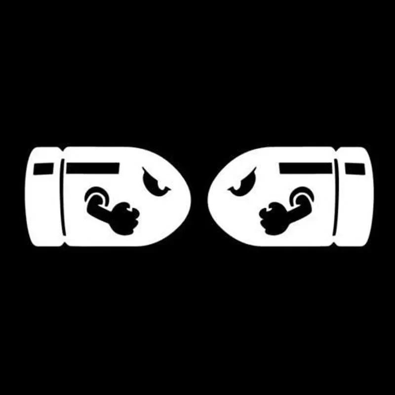 Cute Peeking Wiper Stickers, Waterproof Vinyl Decals, Lovely Decor for Car Windshield Exterior Accessories