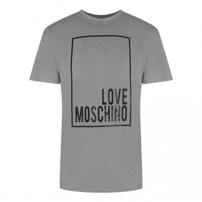 Love Moschino Mens Box Logo T-Shirt