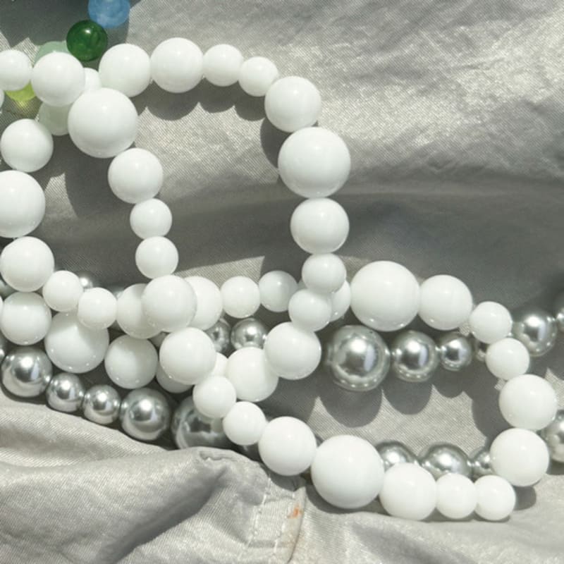 

objet213 Bubble Off White Necklace Original
