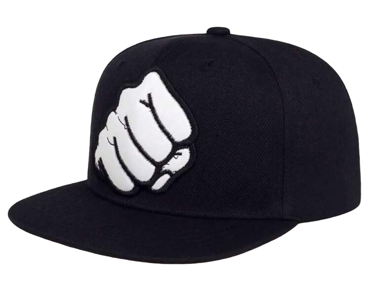 

Sproutsy Men s Straight Baseball Cap with Flat Visor, Goo Punch Design