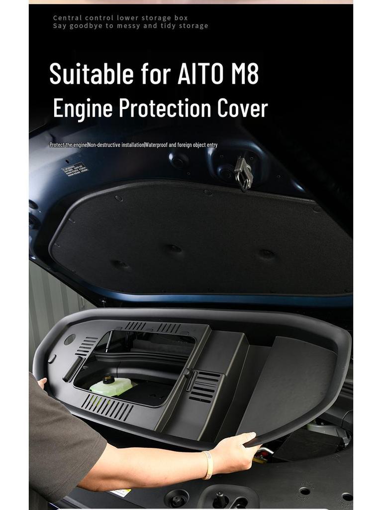 AITO Wenjie M8 Engine Compartment Protection Cover - Front Modification Exterior Accessory