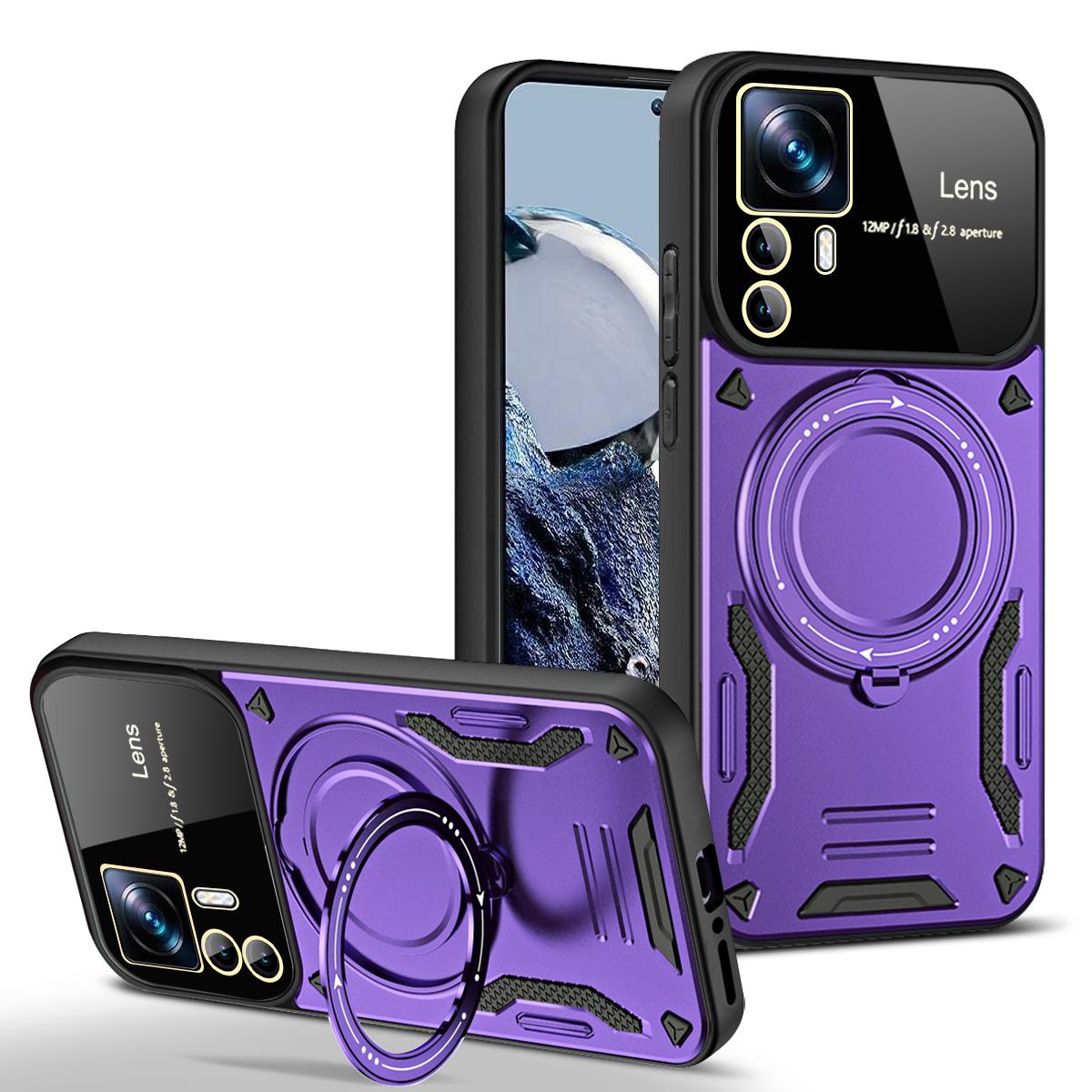 

Противоударный защитный чехол для Xiaomi Mi 12T Pro 13 с магнитным кольцом-подставкой, защитный чехол для камеры для Mi Poco X5 X4 X3 Pro NFC For Mi 12T