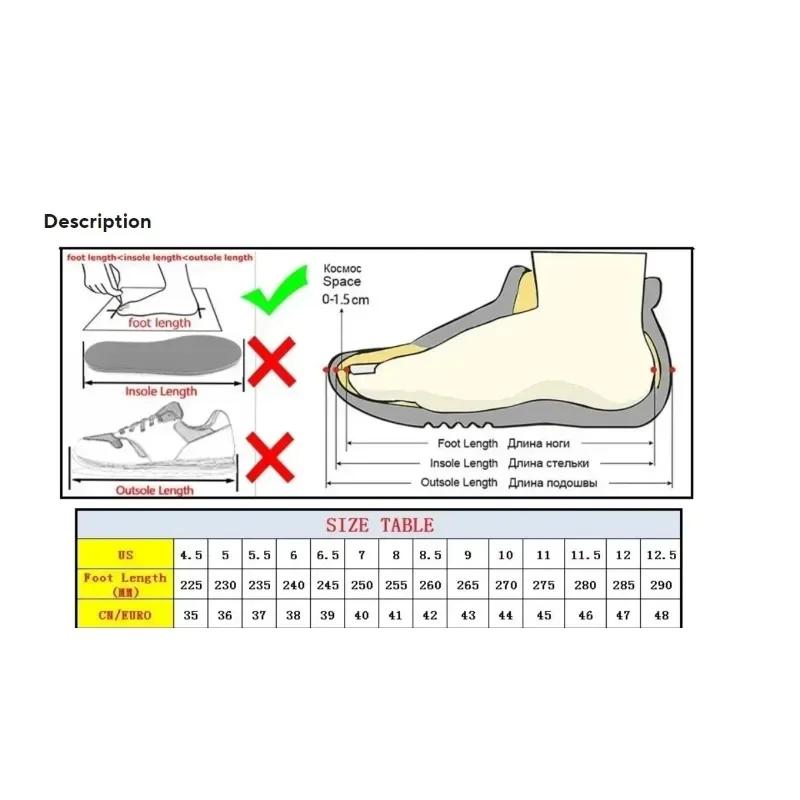 Chunky Sneakers Men Designer Soft Sole Sport Shoes Fashion Casual Microfiber Leather