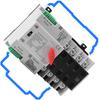 100A 4Pole Dual Power Automatic Transfer Switch Din Rail Mounted Transfer Controller for Home Generator Fast Switching