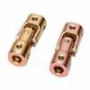 2 Stück Gelenkkupplung Motorverbinder 10mm auf 10mm Drehbar Lenkwellenkupplung für Boot Auto ATV UTV Go-Kart