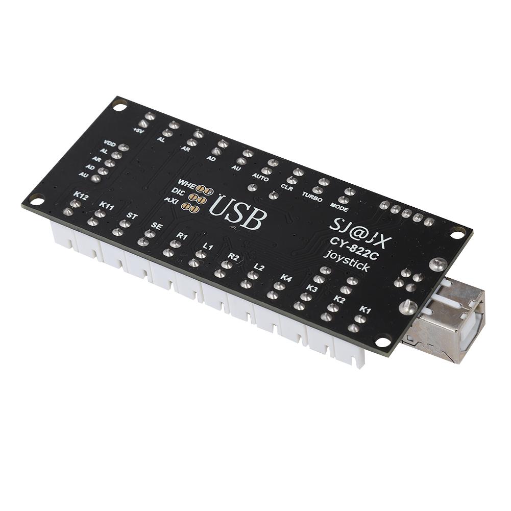 Arcade Game USB Encoder Button Controller for Raspberry Pi Host PC Game Machine BlackCY 822C