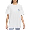 New Nike Set In Sleeve T Shirt Women's White FD2550-100