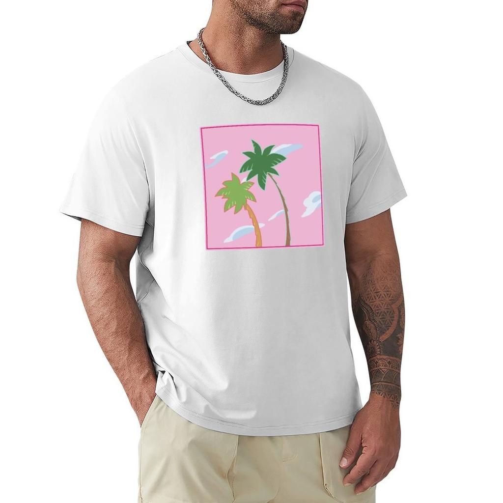 Sk8 The Infinity Palm Trees T-Shirt Graphic Tee Shirt Kawaii Clothes Mens Graphic T-Shirts Pack