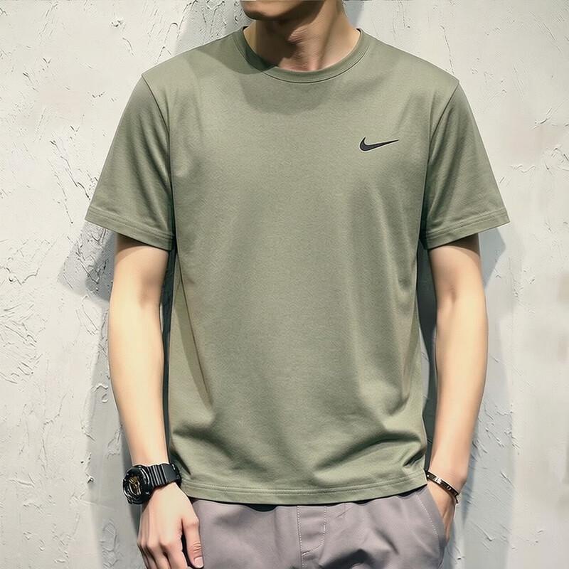 

Мужская футболка Nike с круглым вырезом и коротким рукавом XL