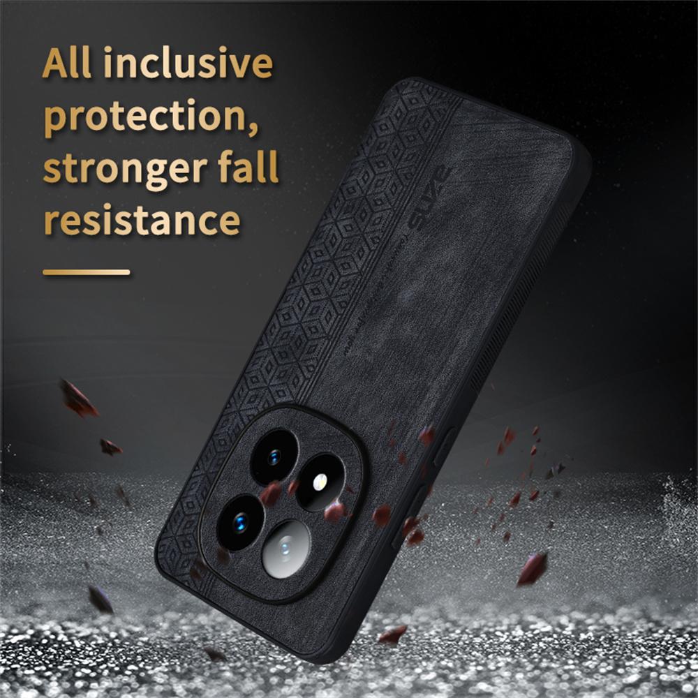 AZNS For Xiaomi Redmi Note 14 Pro+ 5G Case Protective PU Leather Covered TPU Phone Shell
