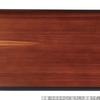 Made in Teak Wood Fugen Small x 34cm x J-kitchens Placemat/Tray, Japan, Elegant, 6-Shaku (1.5 ft) Long, Grain, Lacquer, Lightweight, (48.5cm 2.9cm)