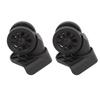 2Pcs Luggage Suitcase Replacement Wheels Universal Mute Luggage Swivel Wheel Casters for Repair Replacement