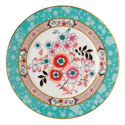 [Authentic Imported Product] Wanderlust Camellia Plate 20cm 1061300 Pale Green
