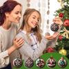 Felt Christmas Ornament Kits Patch Work Craft Project Reusable Christmas Ornament Kits To Make for Embroidery Decorating Holiday