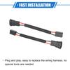 A ABSOPRO Headlight Socket Extension Conversion Wire Harness Fog Lamp Bulb Socket Socket Adapter