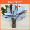 Artificial Flocking Foliage Bouquet For Wedding Decor Home Arrangement Photo Props