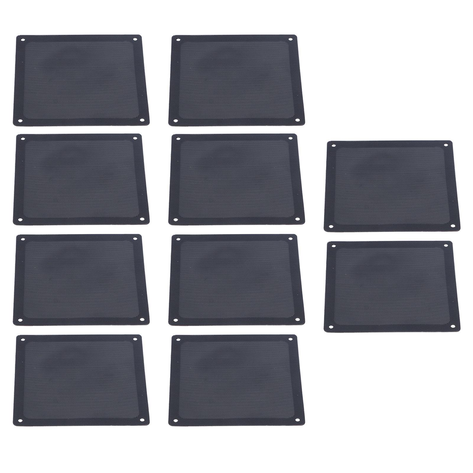 

10PCS 14 X 14CM Computer Fan Filter Grill Superior Heat Dissipation PVC Mesh Magnetic Fan Dust Filter for PC Case Power