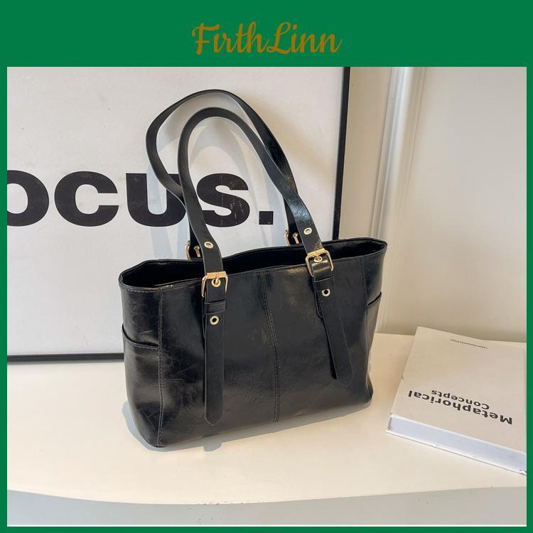 Stylish And Simple Car Stitched Texture Shoulder Bag For Women 2024 Winter New Single Shoulder Handbag