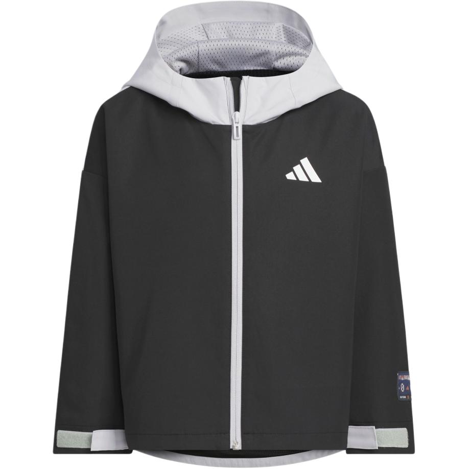 

Adidas Jacket Black/Solid Gray Children Aged 3 7 Years Old KB4579 128
