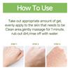 100g Amandelzuur Exfoliërende Reinigende Scrub Gel, Milde Gezichts Peeling Reiniger, Diepe Reiniging Poriën Verzorging, Gladde & Stralende Huid