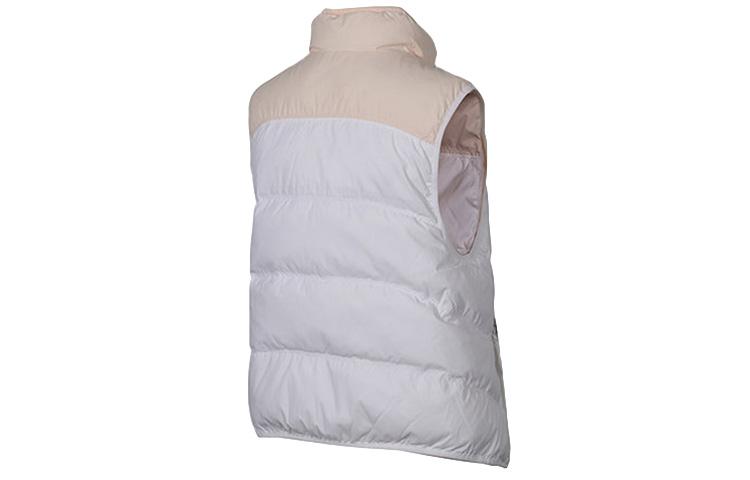 Nike Down Vests Women's Ecru Stand Collar Moderate Other 939443-838