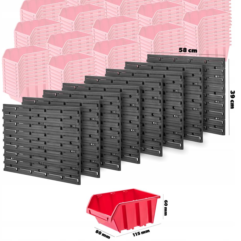 KADAX Werkzeugwand 232x78cm 252 Teile