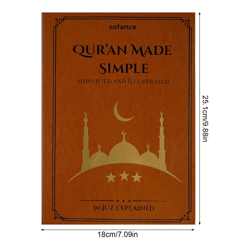 Illustrated Quran Study Notebook With Learning Plan Portable Guide With Progress Tracker For Religious Education