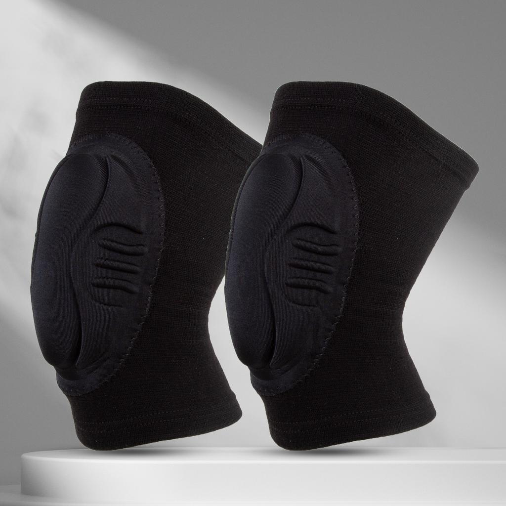 Fitness Knee Pads Sponge Pads Thickened Sports Anti Collision Knee Pads Basketball Volleyball Football Dance Dance Roller Skating Protective Gear