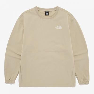 Nm5mq51b Men S axiS Crew Neck Light Beige