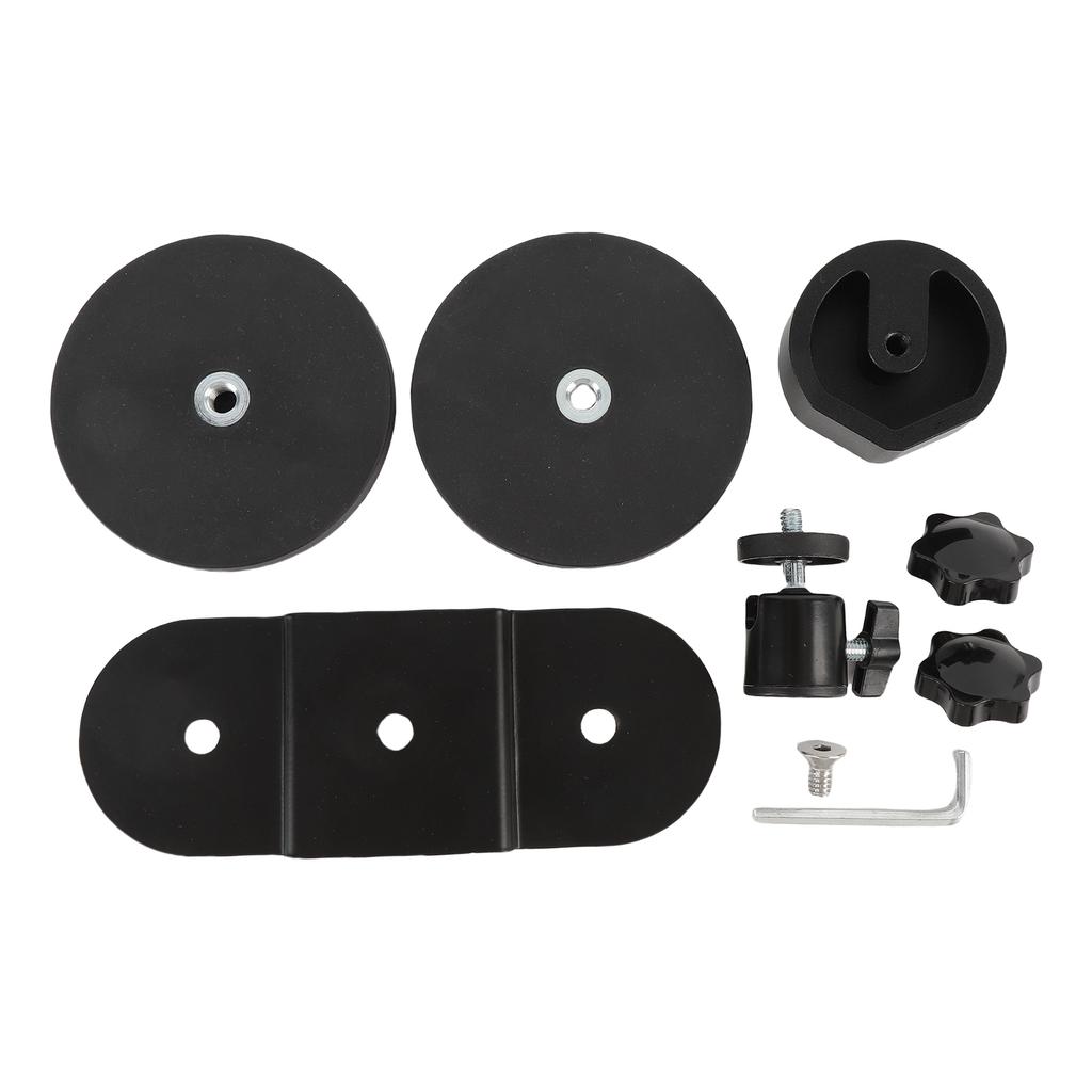 Satellite Car Roof Mount Fit for Mini Aluminium Alloy Magnetic Ball Head Satellite Magnet Mounting Bracket