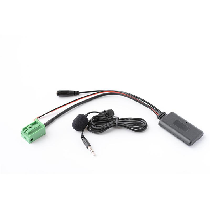 Portable Aux Music Receiver Cable Adapter For Mercedes-Benz Clc Slk Sl Media+Mic