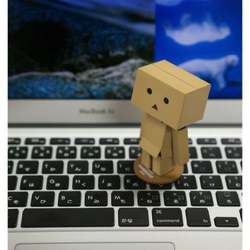 Kaiyodo Revoltech Danbo Mini, approximately 80mm tall, non-scale PVC & ABS painted action figure