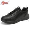 YRZL Men's Running Shoes Lightweight Artificial Leather Waterproof Jogging Sneakers Comfortable  Walking Shoes for Men