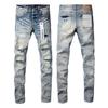 STREETRICH Men Jeans American High Street Pleated Basic Model New Fashion Trend High Quality Jeans