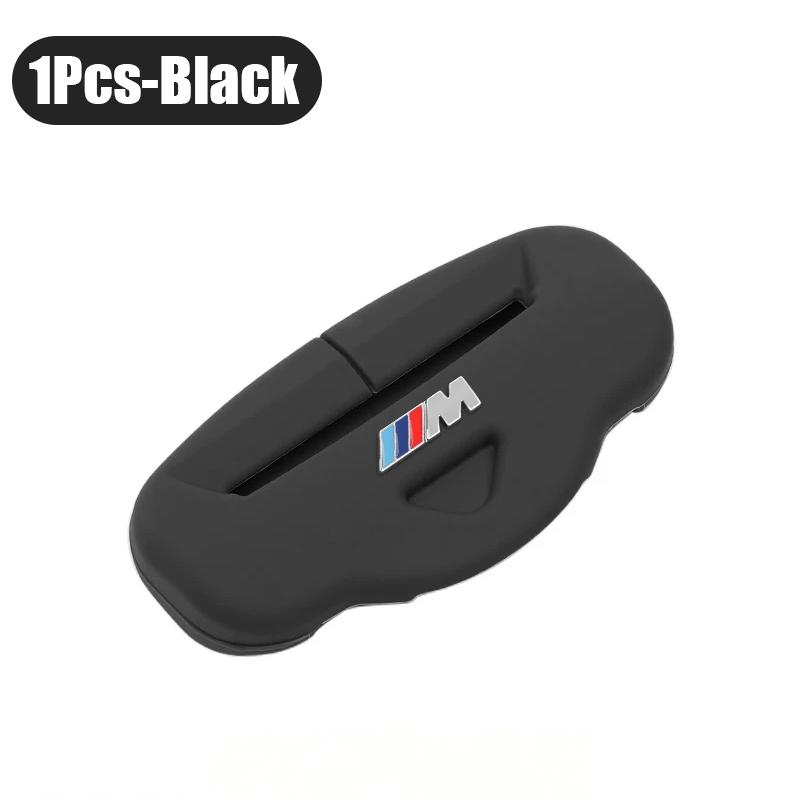 1/2Pcs Silicone Car Seat Belt Buckle Protective Cover Decorative Accessories For BMW E90 G80 M3 G30 M5 F82 F83 F20 F21 G42 F95 M