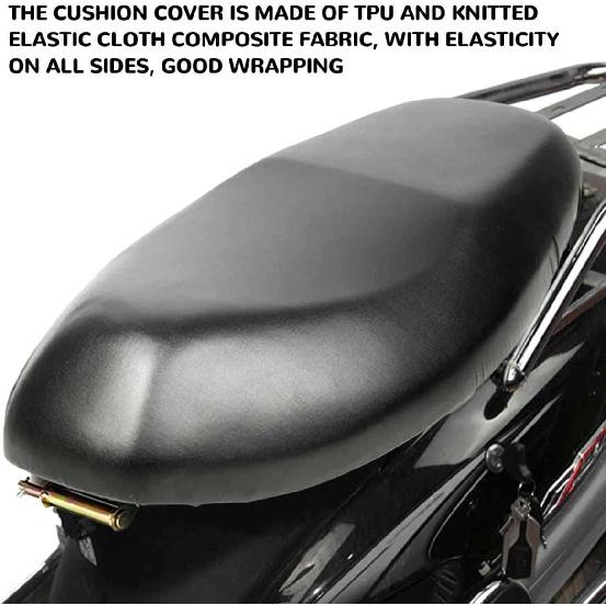 Motorcycle Seat Cover,Breathable PU Leather Motorcycle Seat Protector,Motorbike Seat Cover with Elastic, Motorcycle Rain Seat Cover for Motorcycle