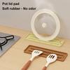 Pot Lid Pad Heat Resistant Anti-Slip Silicone Pot Lid Holder Non-Stick Easy To Clean