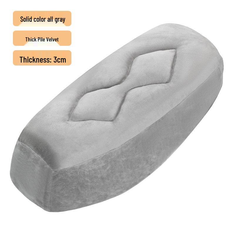 Thickened Velvet Electric Scooter Seat Cover: Comfortable, Durable, Sun-Proof, Shock-Absorbing, and Height-Enhancing for Enhanced Riding Experience