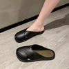 Women's 2025 Summer-Autumn Non-slip Low Heel Half Slippers: Versatile Beach Sandals