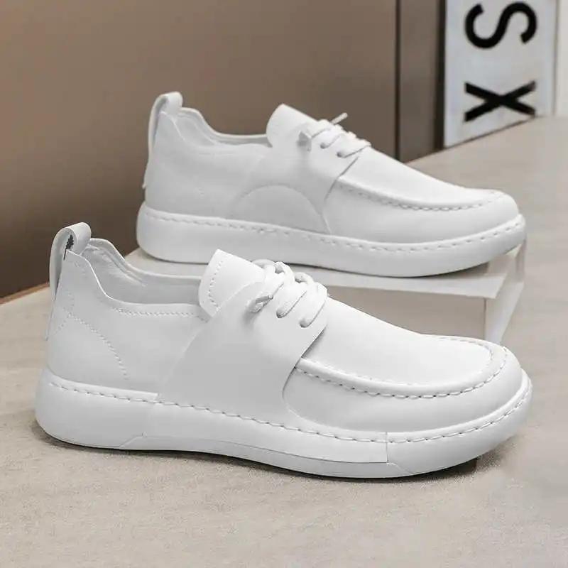 Fashion Cotton Lace-up Men's Moccasins Heels Men Dress Boots Men Dress Shoes Sneakers Sports Workout Workout Best Sneekers Casuals