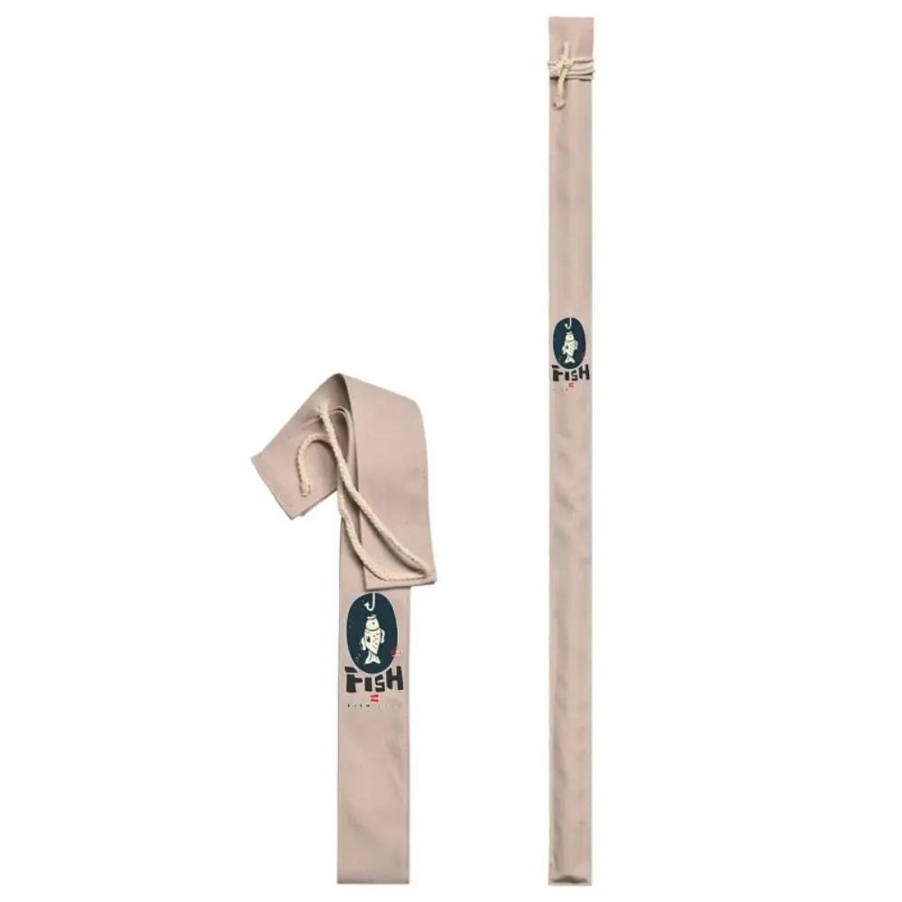 130cm Folding Fishing Bag Canvas Fishing Tackle Bag Crossbody Fishing Rod Bag  Utility Storage
