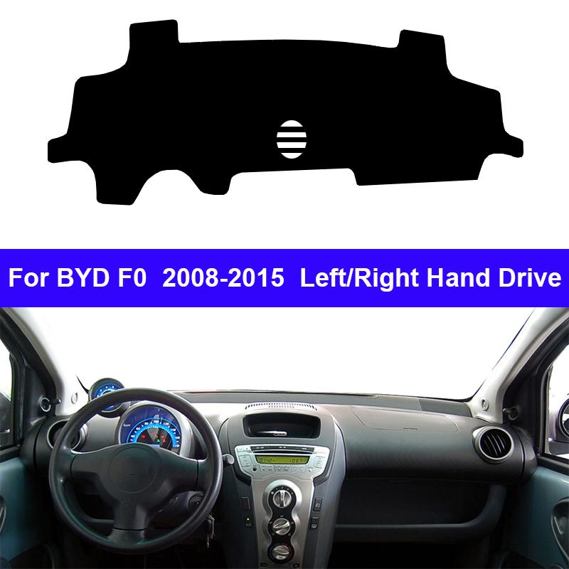Car Auto Inner Dashboard Cover For BYD F0 2008 2009 2011 2012 2013 2014 2015 LHD RHD Dashmat Carpet Cape Sun Shade Pad Rug