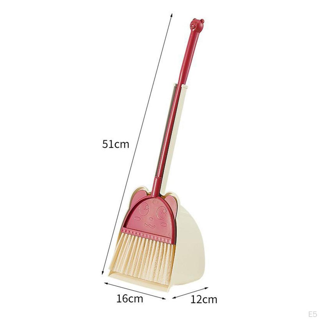 Children Housekeeping Cleaning Tool Playhouse Toy Toddlers Broom for Preschool