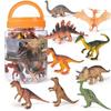 10PCS/Set Mini Animal World Model Figure Action Toy Set Kids Collection Toy