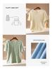 2026 A/W Women's V-Neck Cashmere Wool Knit Short Sleeve Sweater