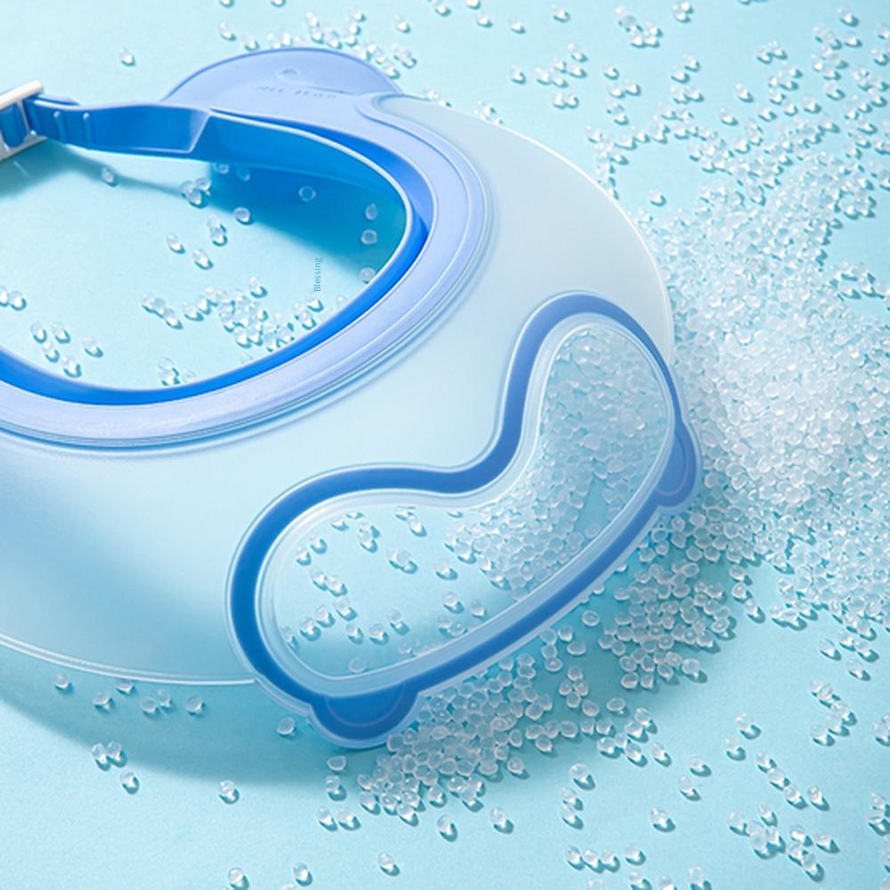 Baby-Duschhaube, Kinder Ohrenschutz Wasserabweisend Haarewaschhut, Verstellbare Wasserdichte Badekappe für Säuglinge