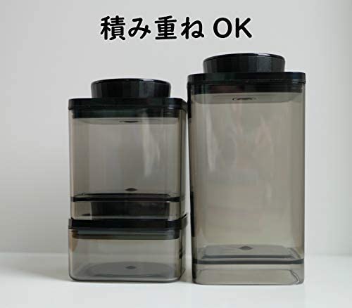 ANKOMN Dial-Type Vacuum Storage Container, Turn Seal, UV Protection, Crystal, Translucent (0.3L)